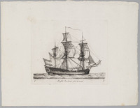 KG 08825
<br/>
Fregat Zeylende voor de wind
<br/>
<em>Groenewegen, Gerrit (1754-1826)</em>